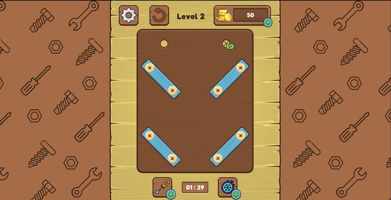 Bolts and Nuts Screenshot