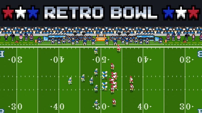 Retro Bowl Game Screenshot