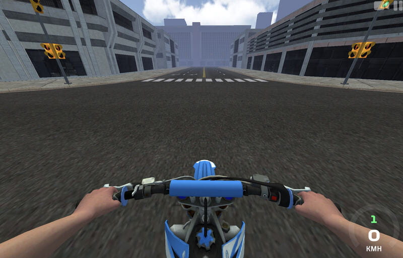Street Wheelie Game Screenshot