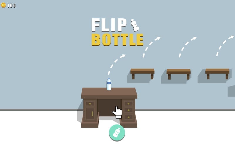 Flip Bottle Game Screenshot