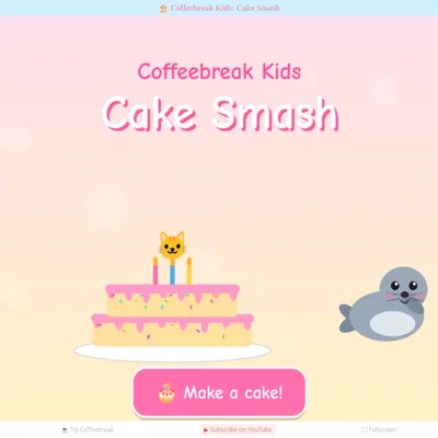 Coffeebreak Kids: Cake Smash