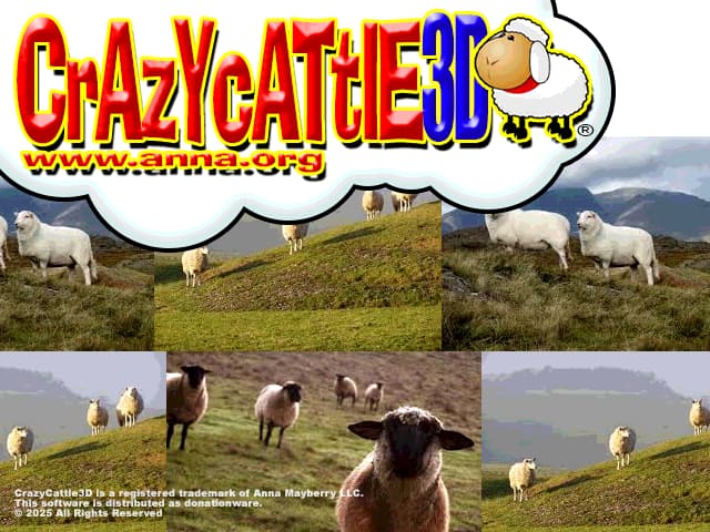 Crazy Cattle 3D Game Screenshot